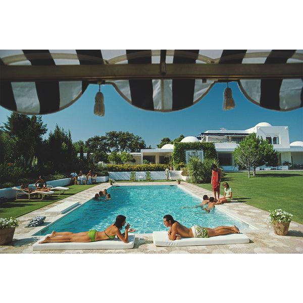 jonathan adler Slim Aarons “Poolside in Sotogrande” Photograph