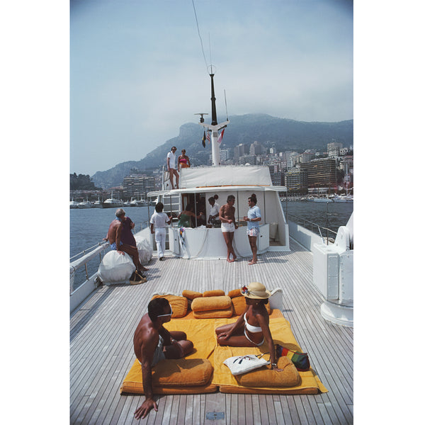 jonathan adler Slim Aarons "Scotti's Yacht" Photograph