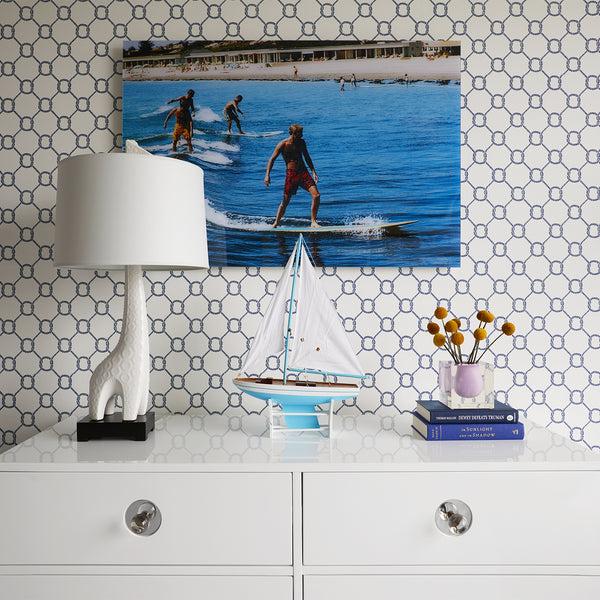 Jonathan Adler Slim Aarons “Surfing Brothers” Photograph