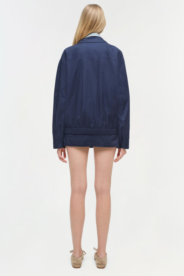 Jonathan Simkhai Apollo Denim Combo Jacket MIDNIGHT MULTI