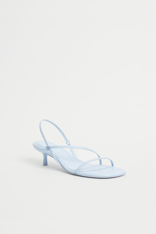 Jonathan Simkhai Cedonia Kitten Heel Sandal PERIWINKLE SKY