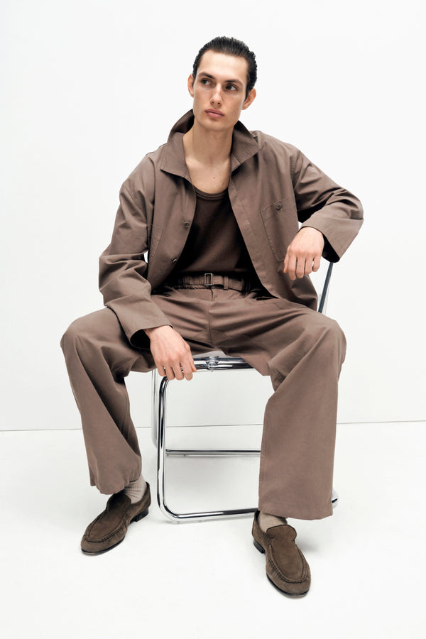 jonathan simkhai Garrett Wide Leg Cargo Pants FADED OLIVE