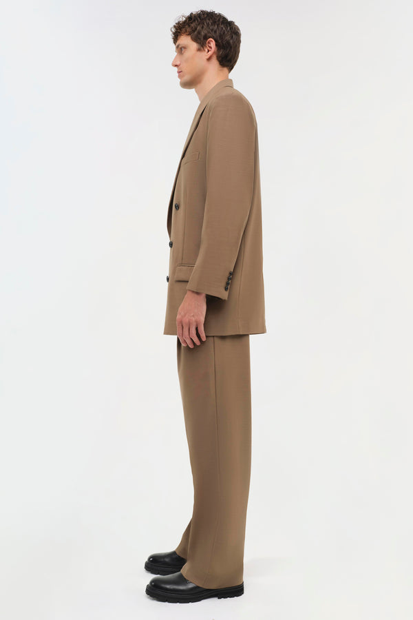 Jonathan Simkhai George Oversized Jacket DARK CASHMERE