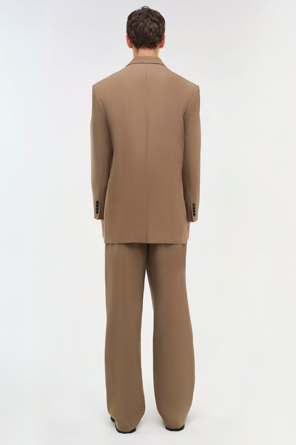 Jonathan Simkhai George Oversized Jacket DARK CASHMERE