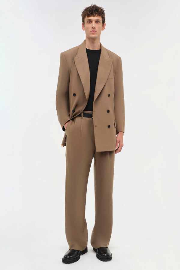 jonathan simkhai George Oversized Jacket DARK CASHMERE