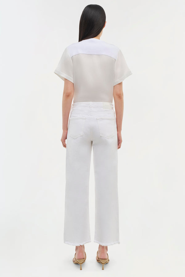 Jonathan Simkhai Addy T-Shirt WHITE