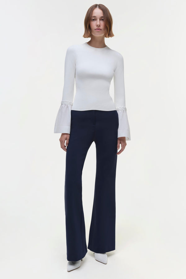 Jonathan Simkhai Agata Top WHITE