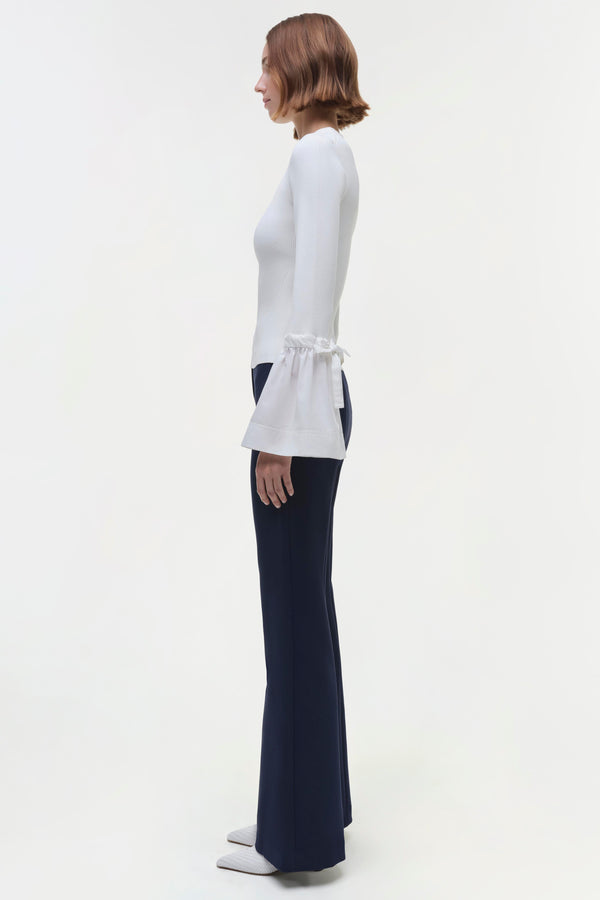 Jonathan Simkhai Agata Top WHITE