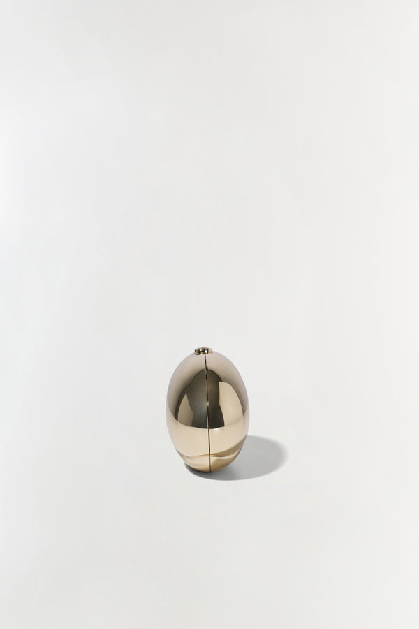 Jonathan Simkhai Ameera Clutch GOLD