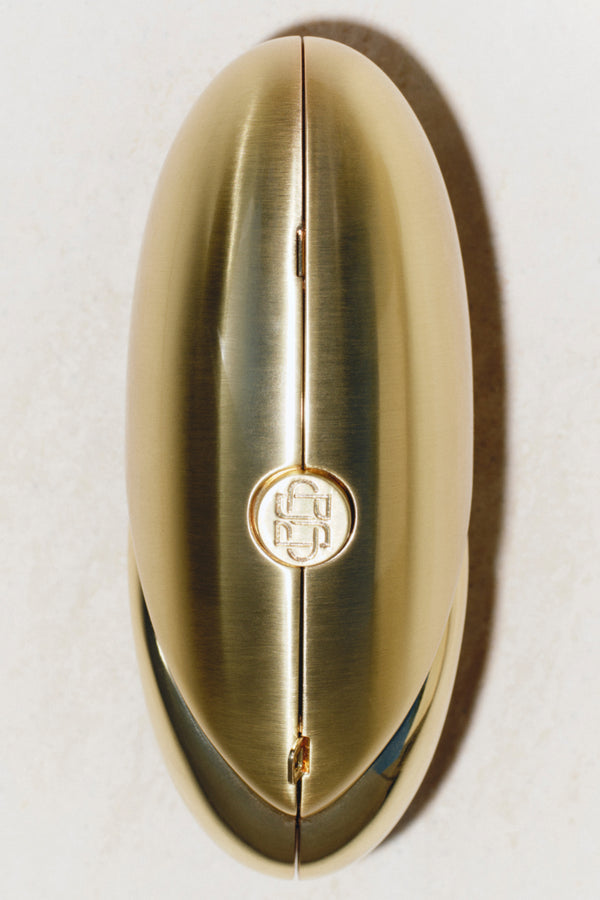 Jonathan Simkhai Ameera Clutch GOLD