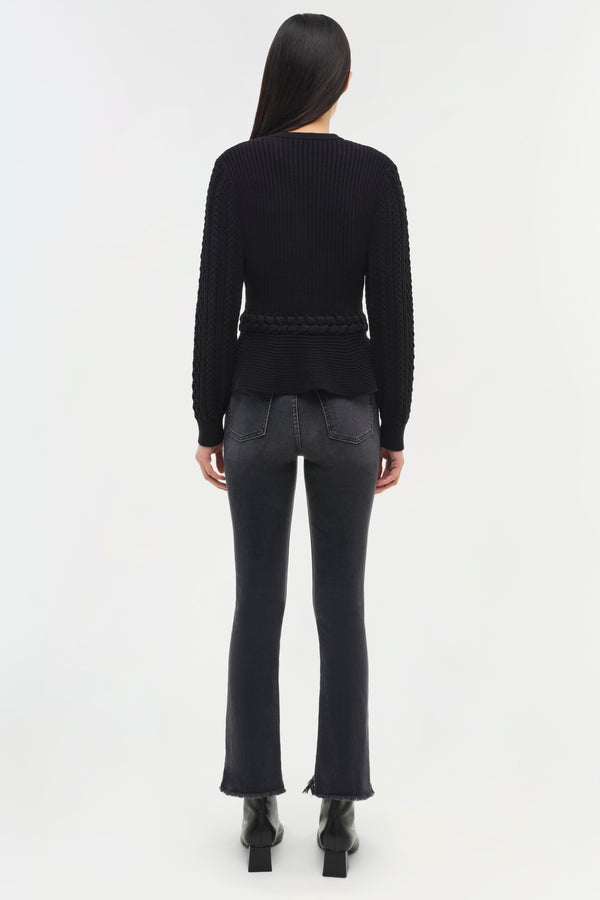 Jonathan Simkhai Andi Jacket BLACK