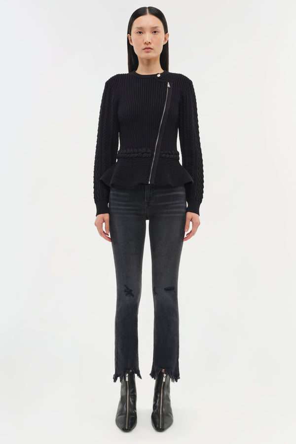 Jonathan Simkhai Andi Jacket BLACK