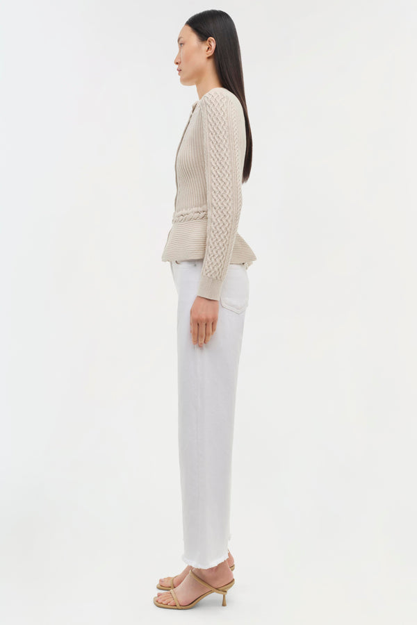 Jonathan Simkhai Andi Jacket Stone