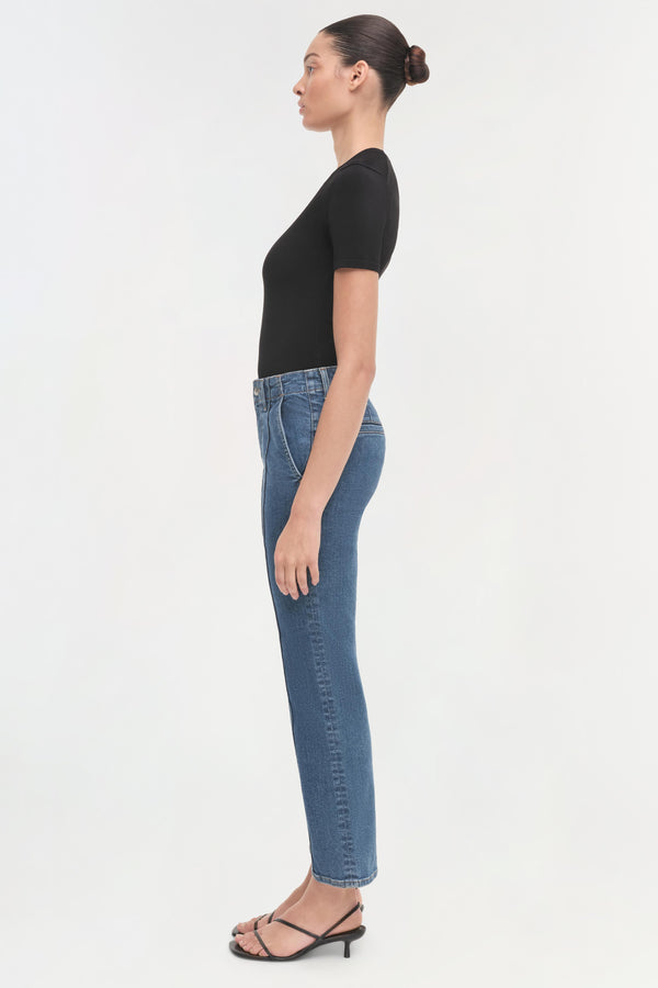 Jonathan Simkhai Ansel Denim MIDNIGHT WASH