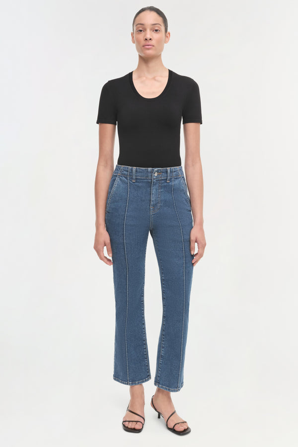 jonathan simkhai Ansel Denim MIDNIGHT WASH