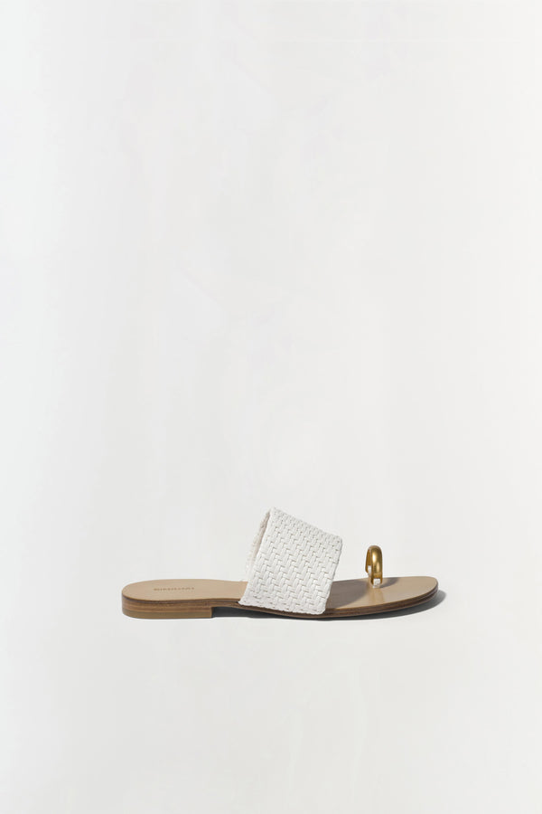 jonathan simkhai Ariana Sandal Ivory