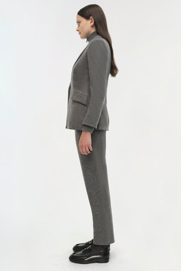 Jonathan Simkhai Auden Blazer WARM GRAY