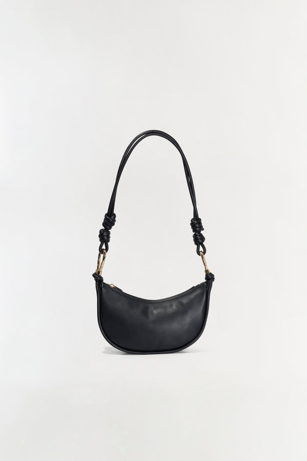 jonathan simkhai Avery Leather Crossbody Black