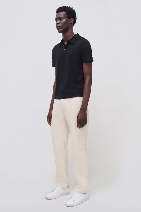 Jonathan Simkhai Barron Polo BLACK