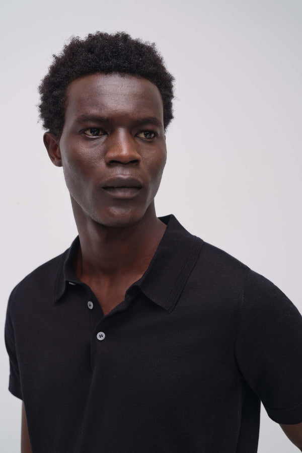 Jonathan Simkhai Barron Polo BLACK