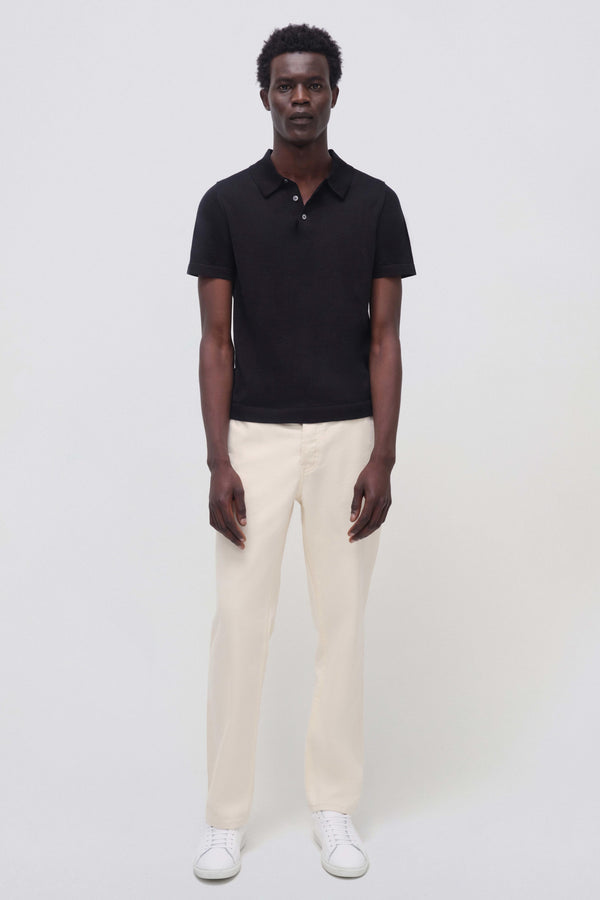 jonathan simkhai Barron Polo BLACK
