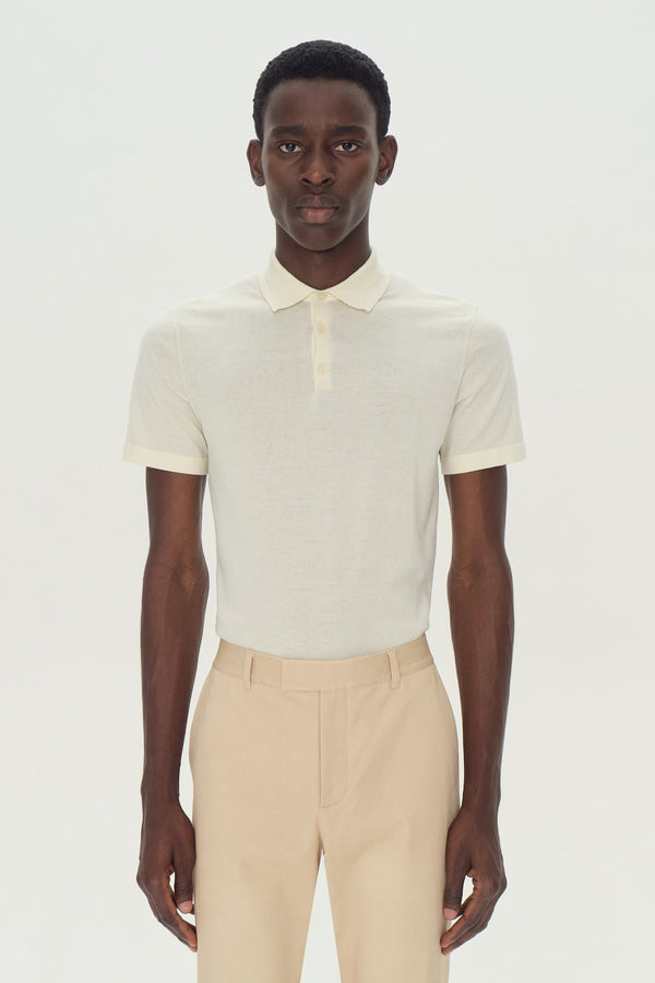 Jonathan Simkhai Barron Polo LIGHT DUNE