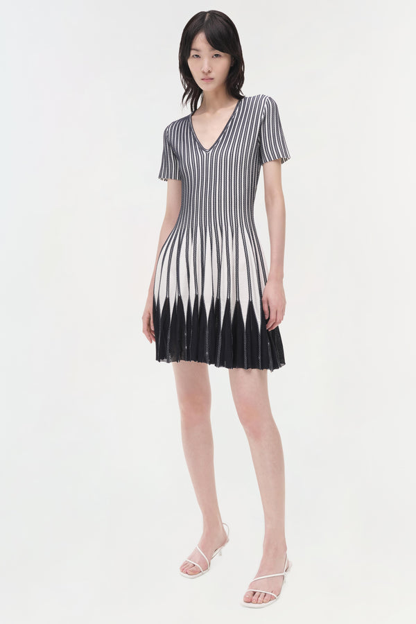 Jonathan Simkhai Beckett Dress MIDNIGHT MULTI