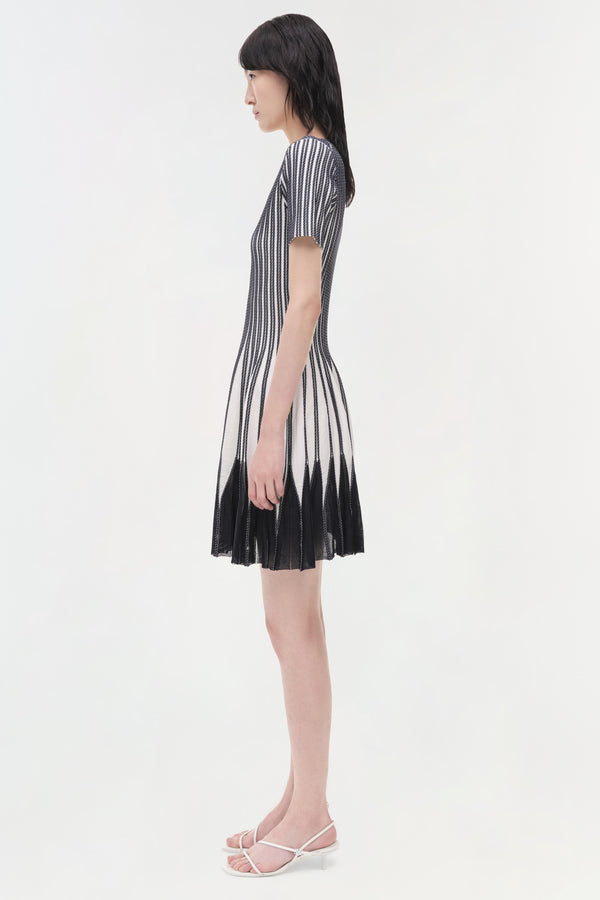 Jonathan Simkhai Beckett Dress MIDNIGHT MULTI
