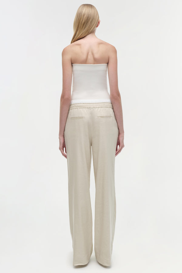 Jonathan Simkhai Bristol Pant Sand