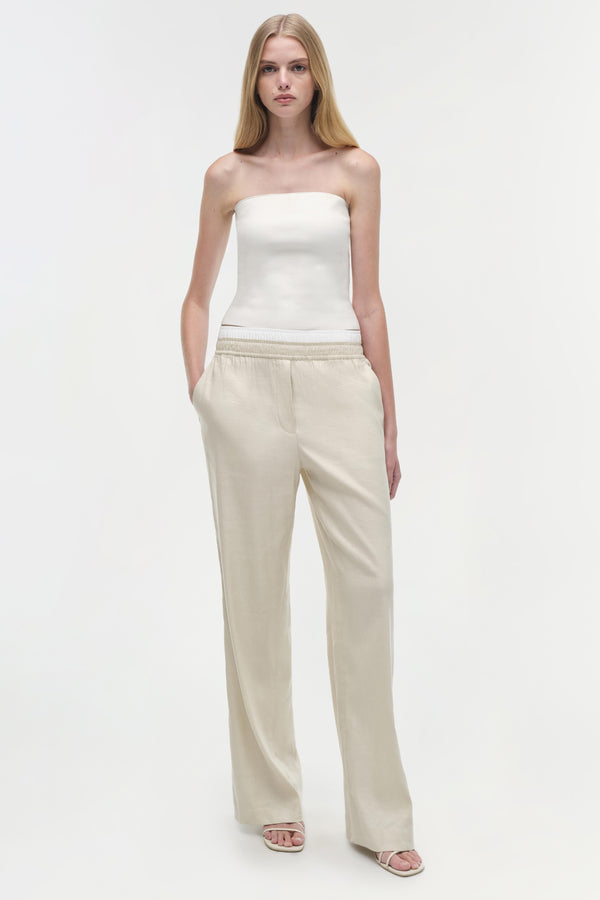 jonathan simkhai Bristol Pant Sand