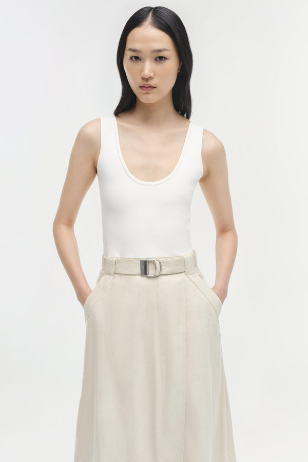 Jonathan Simkhai Camden Dress WHITE MULTI