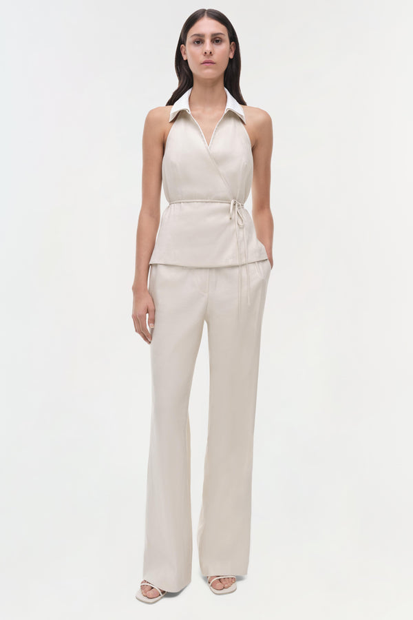 jonathan simkhai Campbell Shirt SAND MULTI