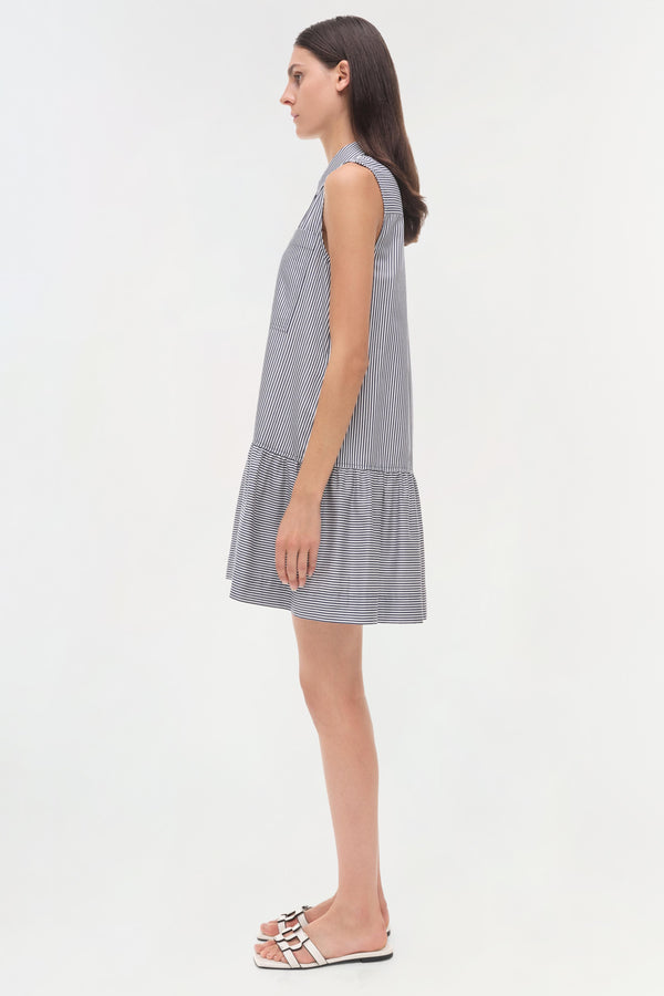 Jonathan Simkhai Candace Dress MIDNIGHT STRIPE
