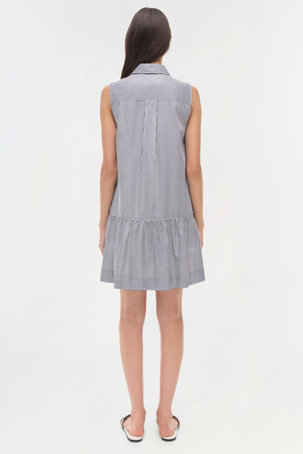 Jonathan Simkhai Candace Dress MIDNIGHT STRIPE