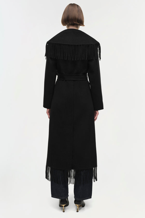 Jonathan Simkhai Carrie Coat Black