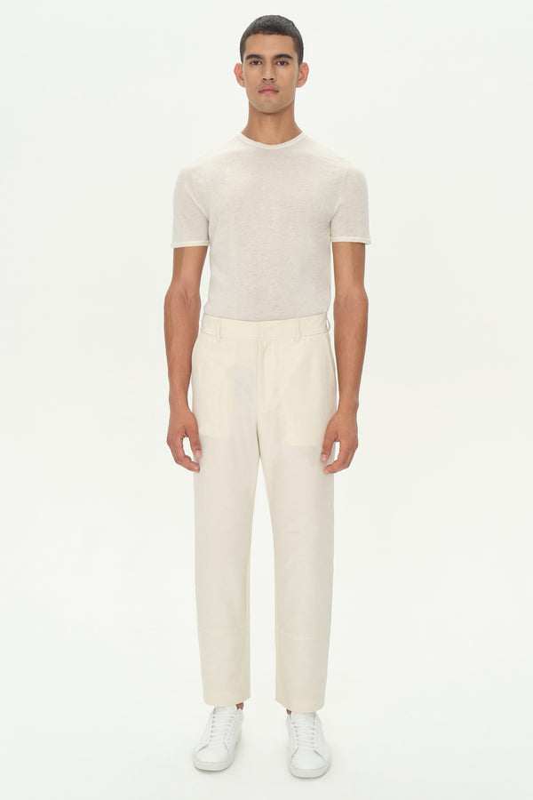 jonathan simkhai Cashmere Crewneck MILK