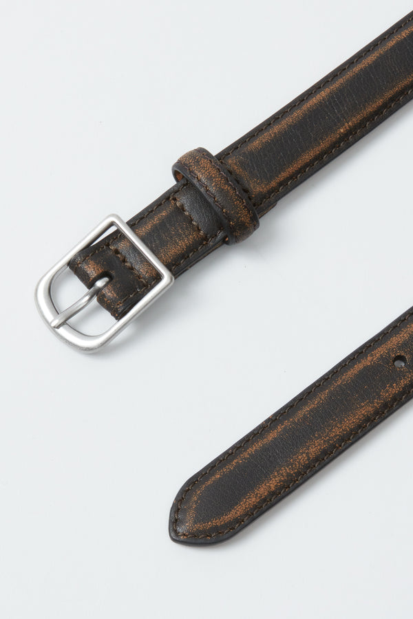Jonathan Simkhai Charlie Belt DISTRESSED CHOCOLATE