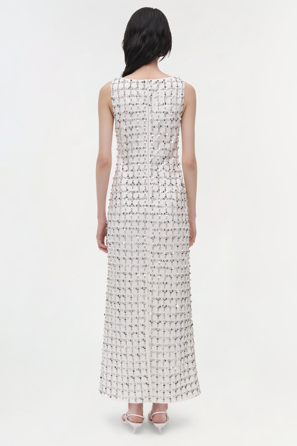 Jonathan Simkhai Claudia Dress WHITE MULTI