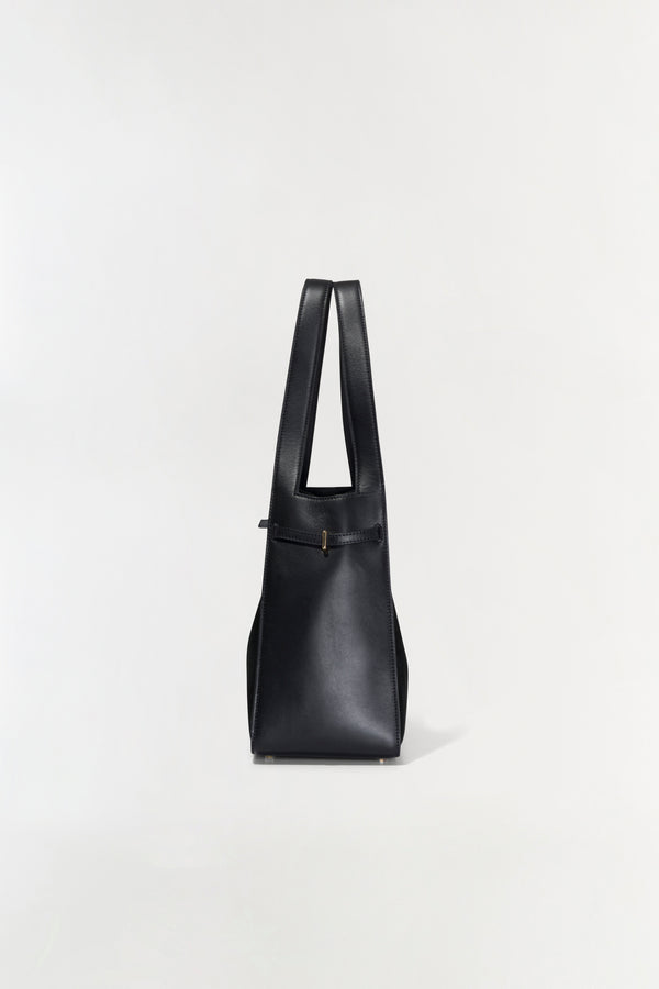 Jonathan Simkhai Cleo Suede Tote Black