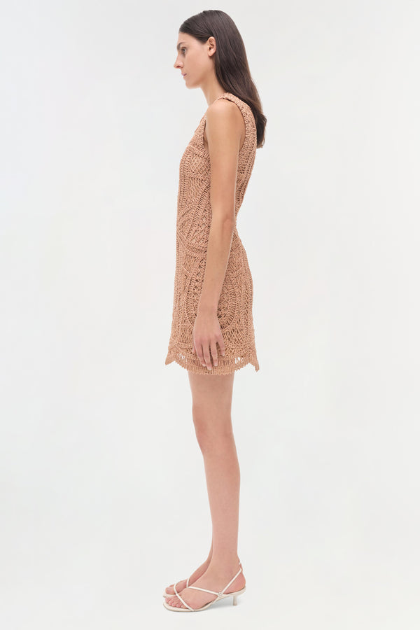 Jonathan Simkhai Coen Dress Straw