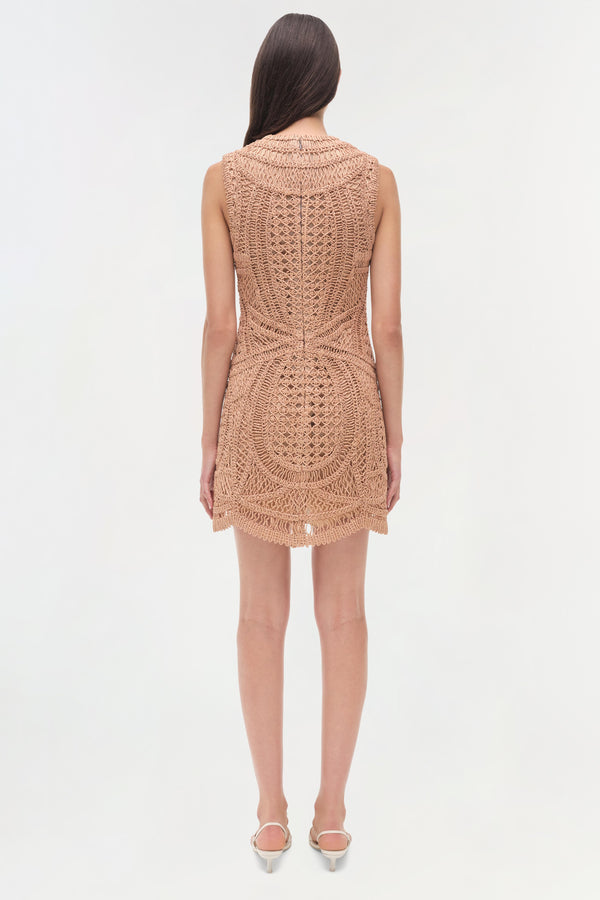 Jonathan Simkhai Coen Dress Straw