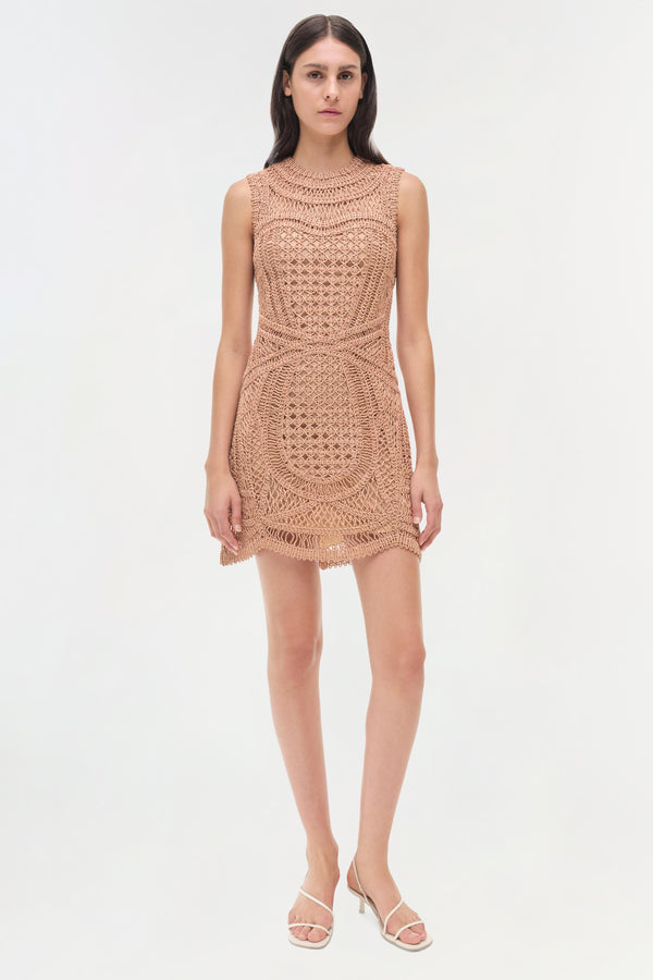 jonathan simkhai Coen Dress Straw