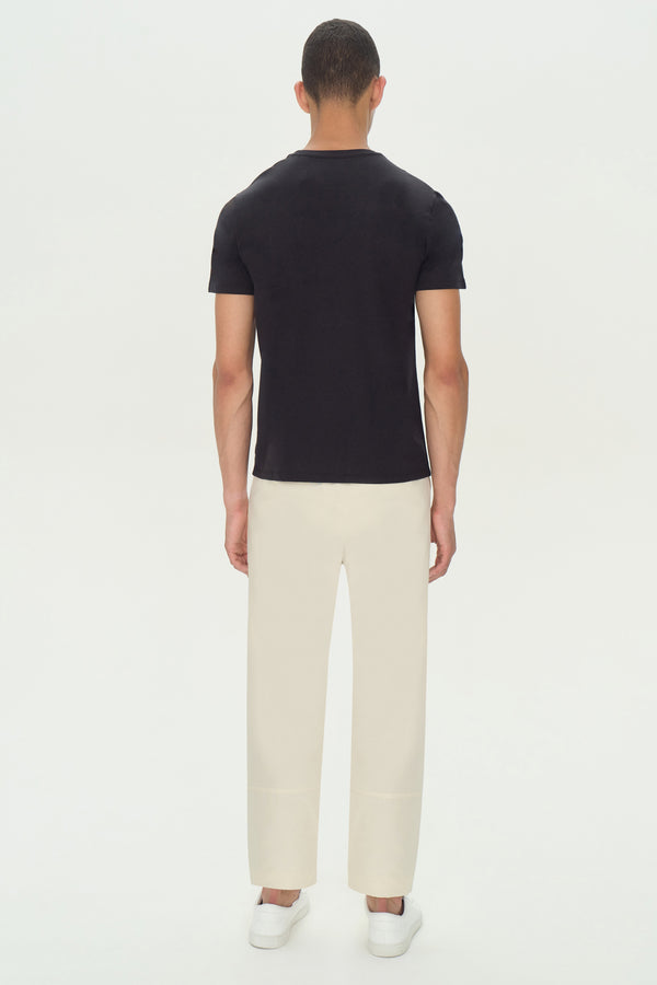 Jonathan Simkhai Cotton Crewneck BLACK