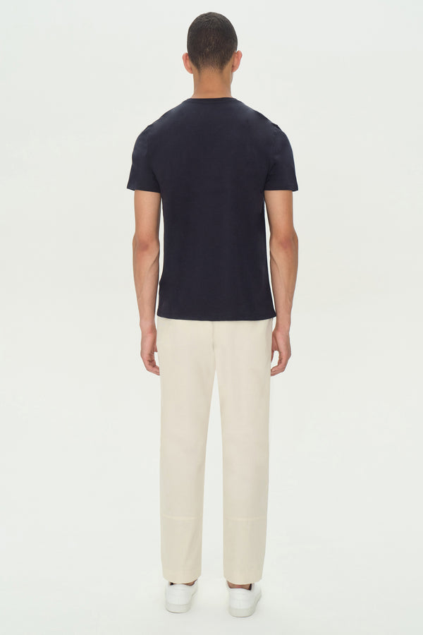 Jonathan Simkhai Cotton Crewneck NAVY