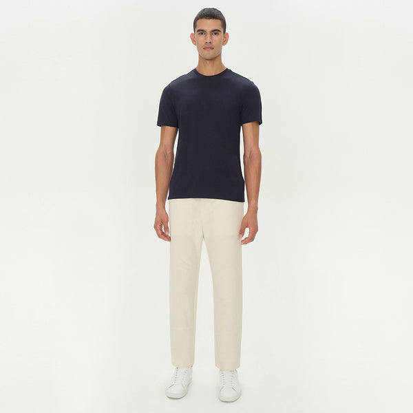 Jonathan Simkhai Cotton Crewneck NAVY