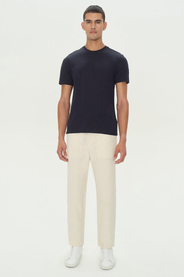 jonathan simkhai Cotton Crewneck NAVY