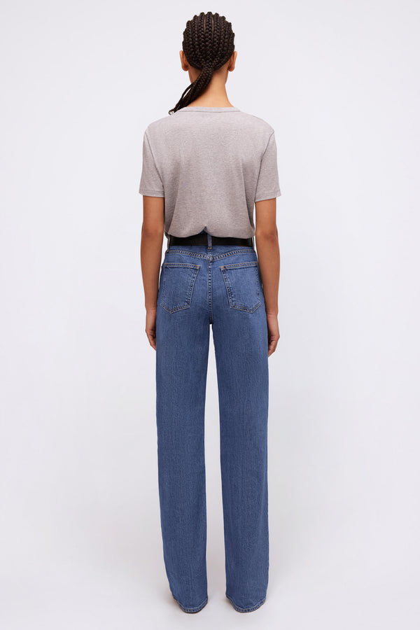 Jonathan Simkhai Crewneck T-Shirt Heather Grey