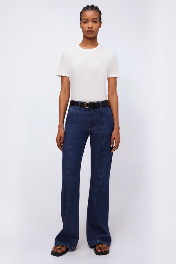 Jonathan Simkhai Crewneck T-Shirt WHITE