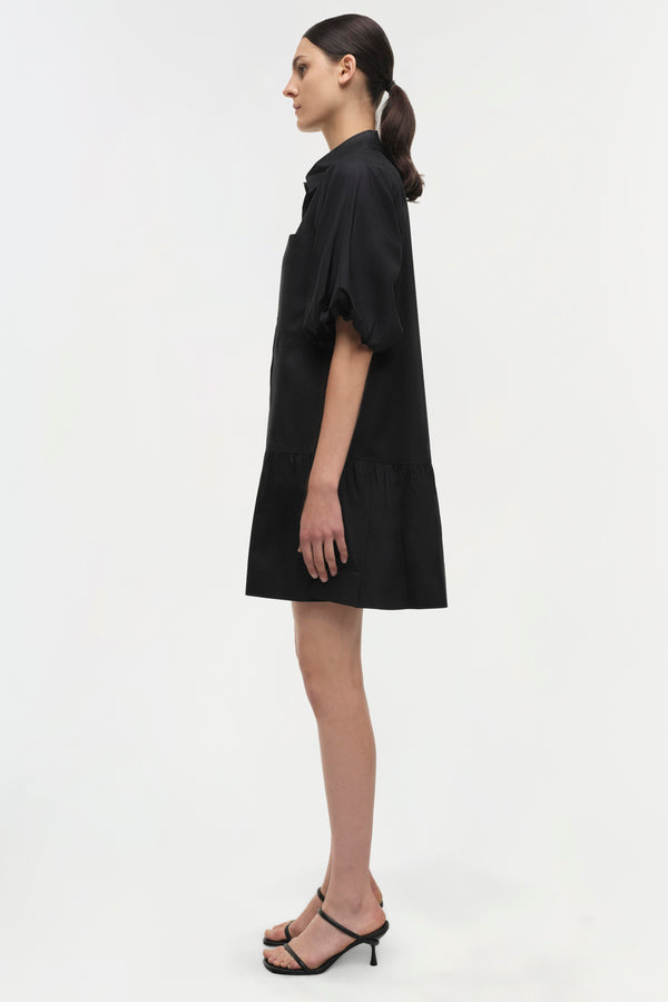 Jonathan Simkhai Crissy Dress BLACK