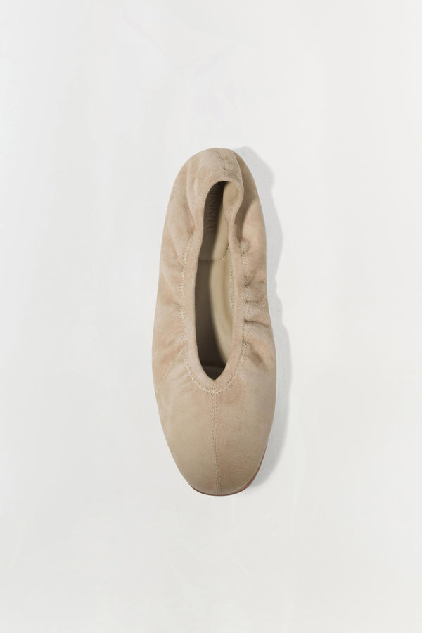 Jonathan Simkhai Danna Suede Ballet Flat DESERT